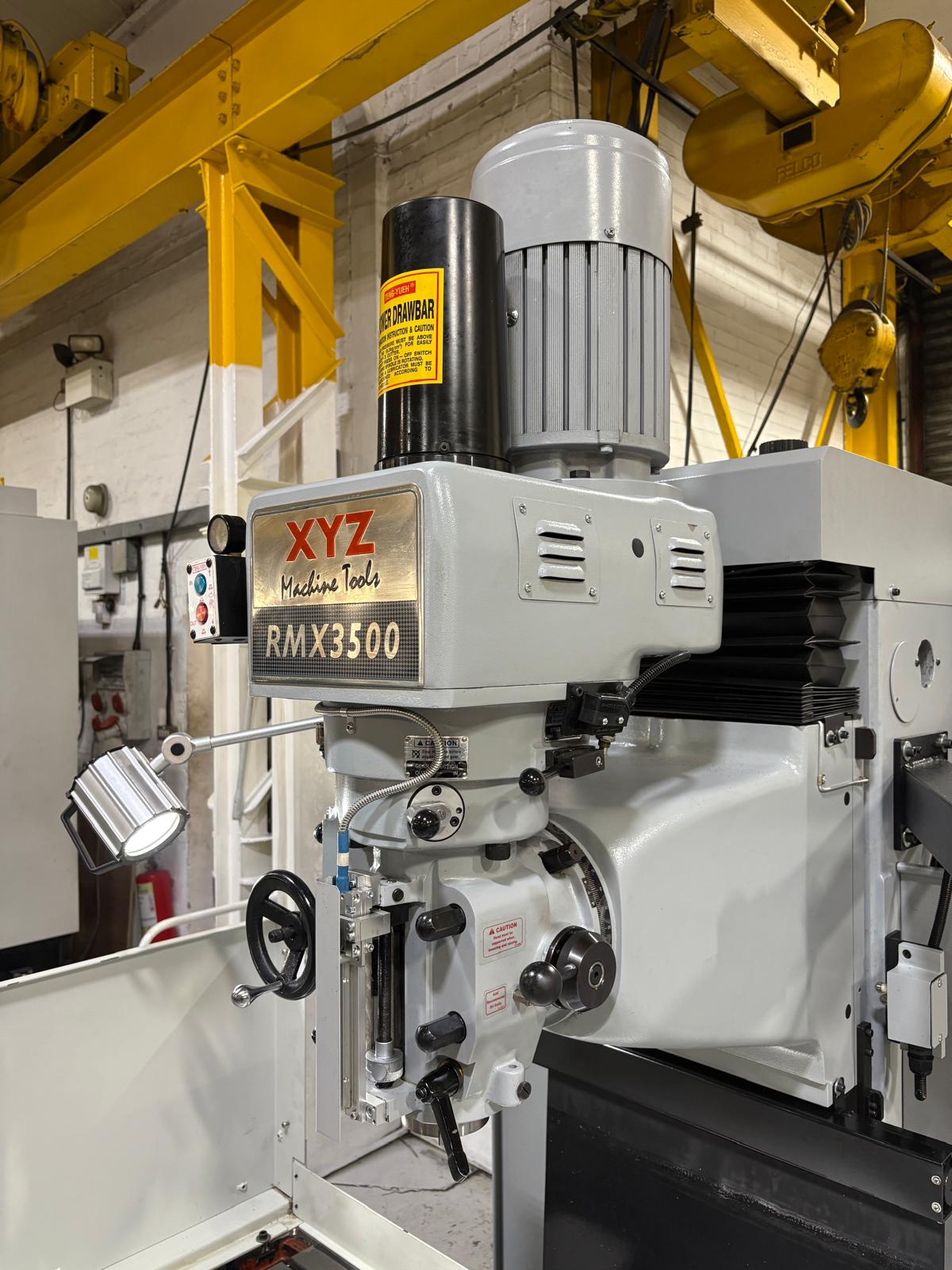 
                  
                    XYZ RMX 3500 3 Axis CNC Bed Milling Machine
                  
                