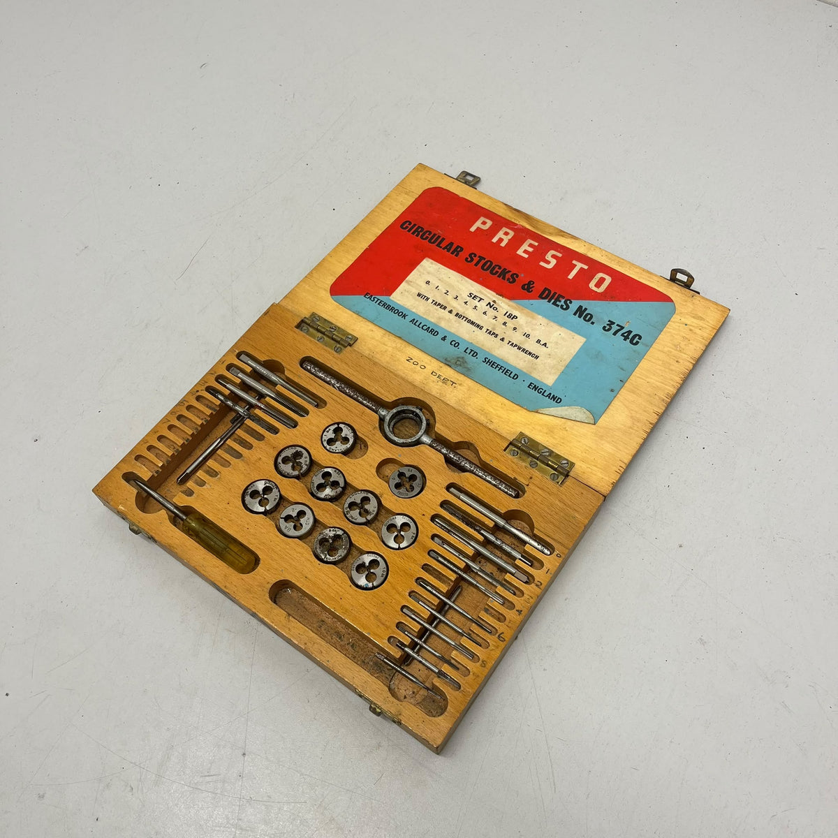 
                  
                    Tap & Die Set (Incomplete)
                  
                