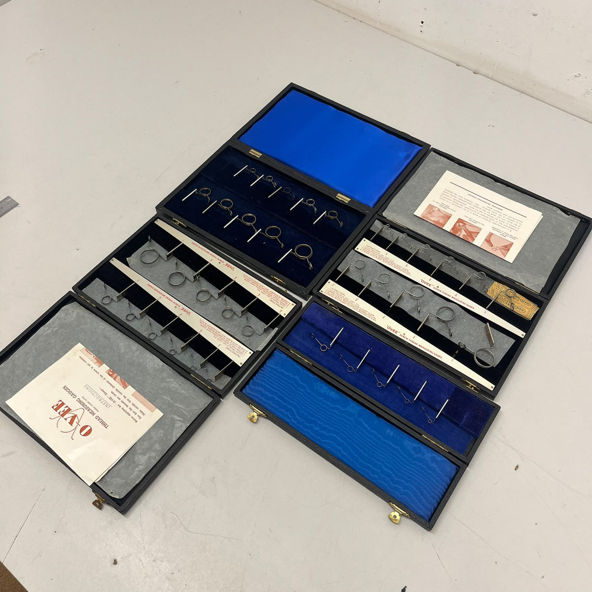 
                  
                    4x Sets Of Thread Measuring Gauges
                  
                