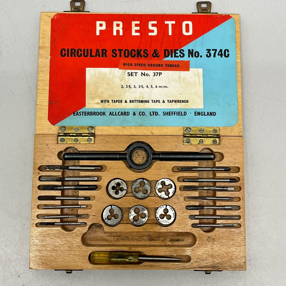 
                  
                    Metric Tap & Die Set
                  
                
