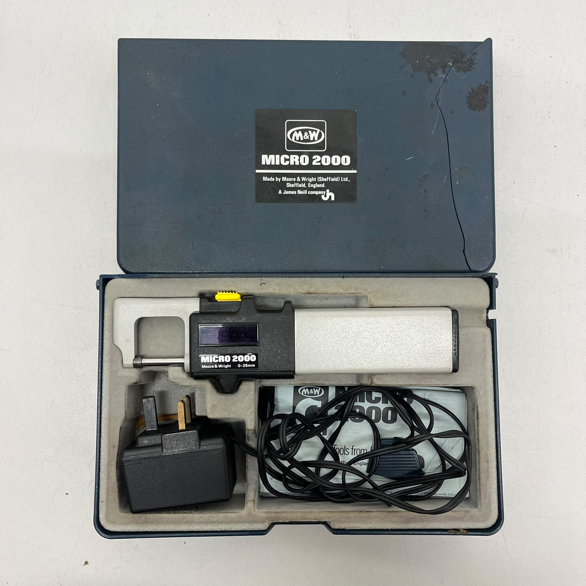 
                  
                    Moore and Wright Micro 2000 Electronic Digital Micrometre
                  
                