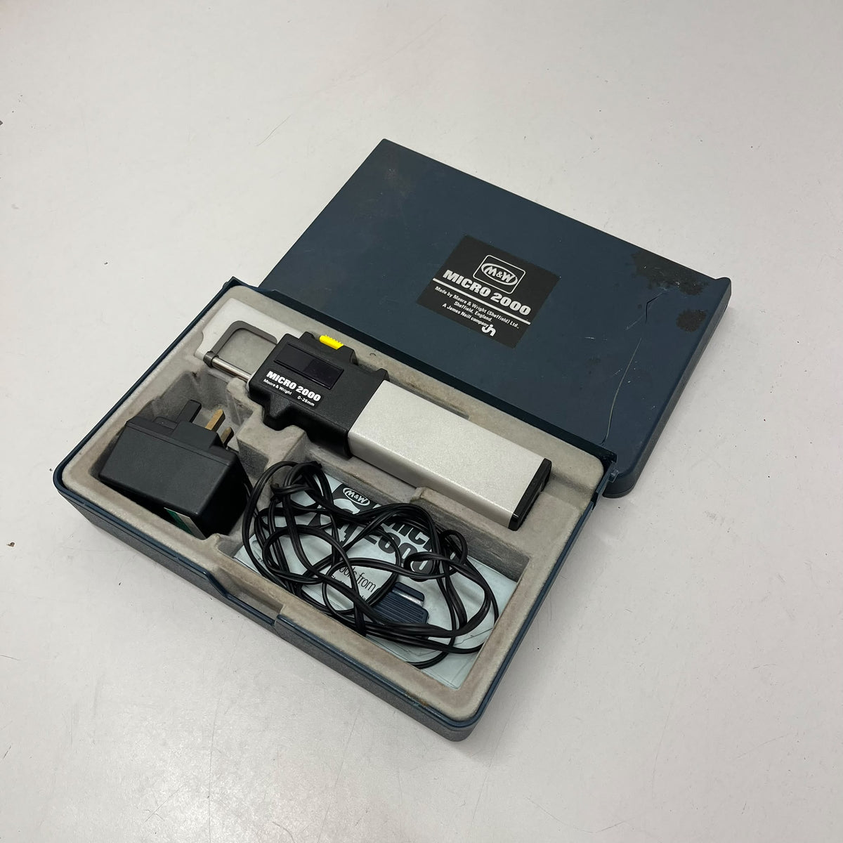 
                  
                    Moore and Wright Micro 2000 Electronic Digital Micrometre
                  
                