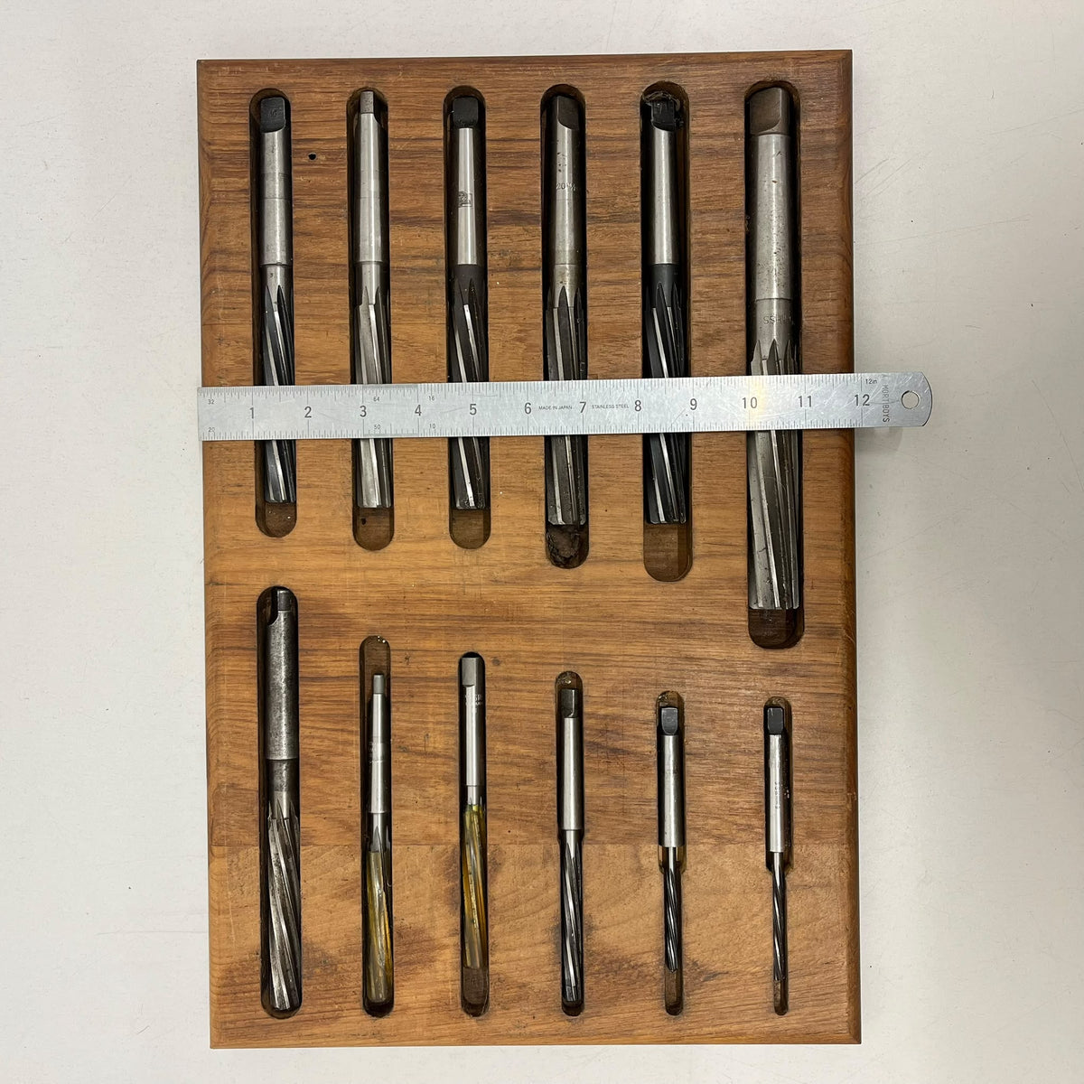 
                  
                    12 Piece HSS Machine Reamer Set
                  
                