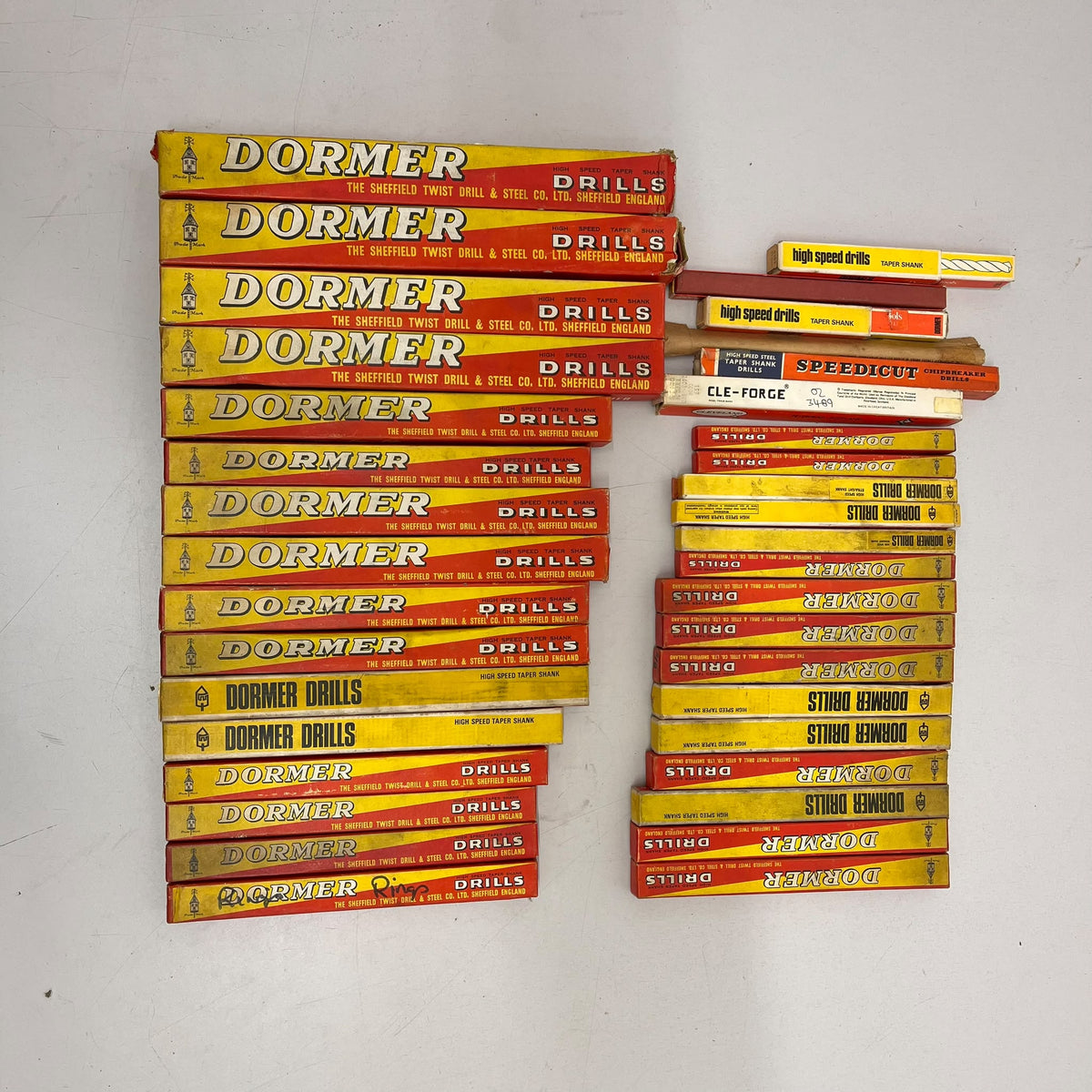 
                  
                    Job Lot Dormer HSS twist Drill Bits Imperial
                  
                