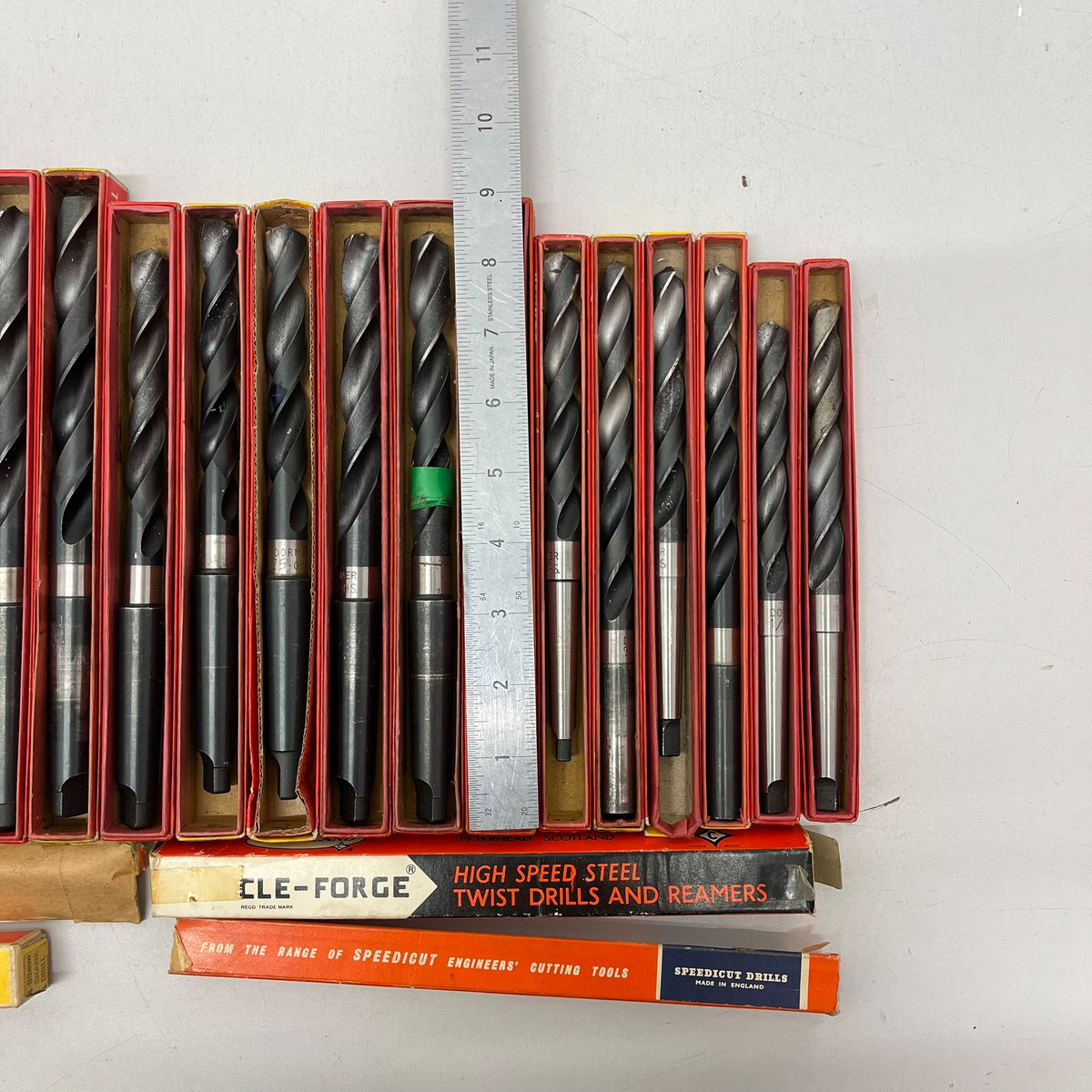 
                  
                    Job Lot Dormer HSS twist Drill Bits Imperial
                  
                