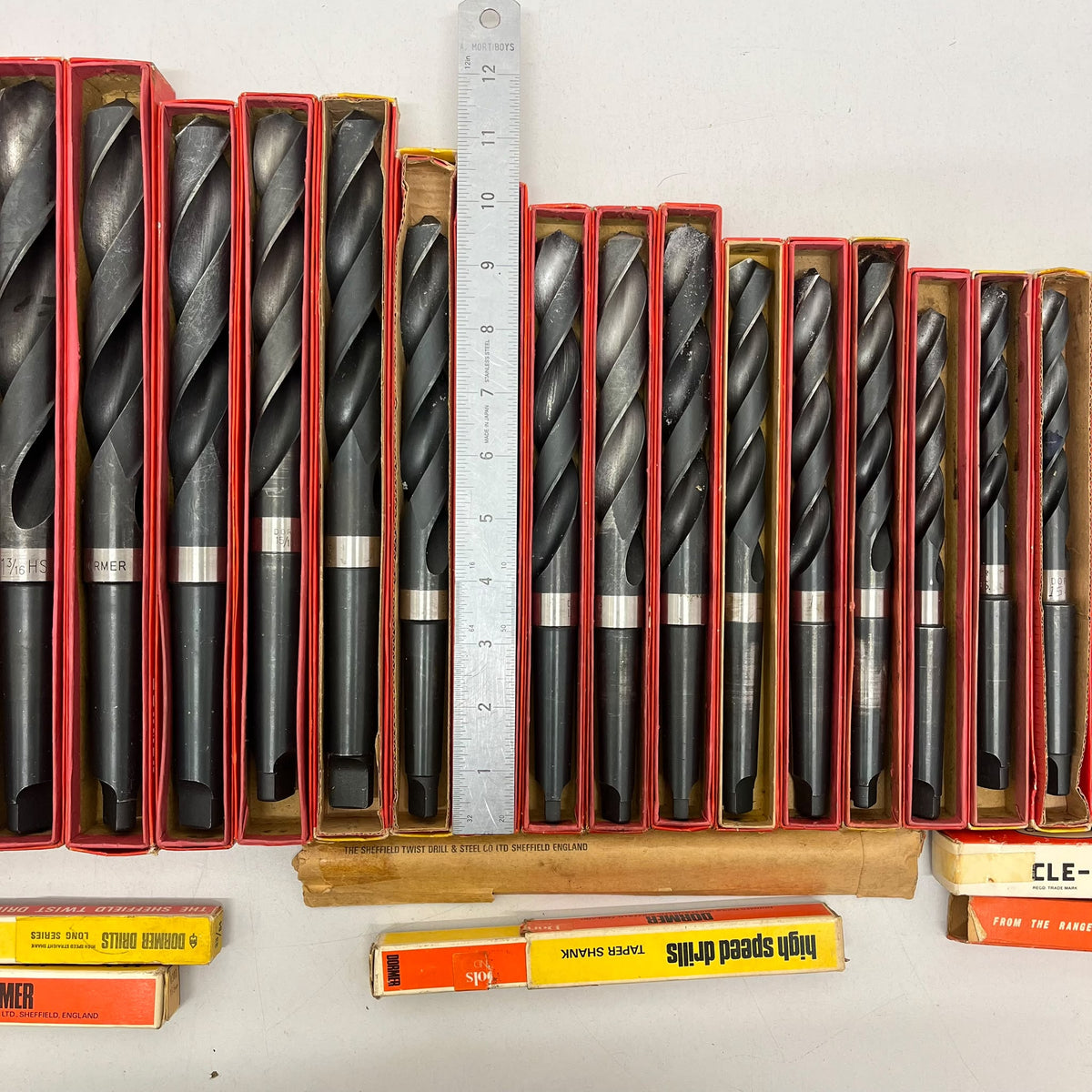 
                  
                    Job Lot Dormer HSS twist Drill Bits Imperial
                  
                