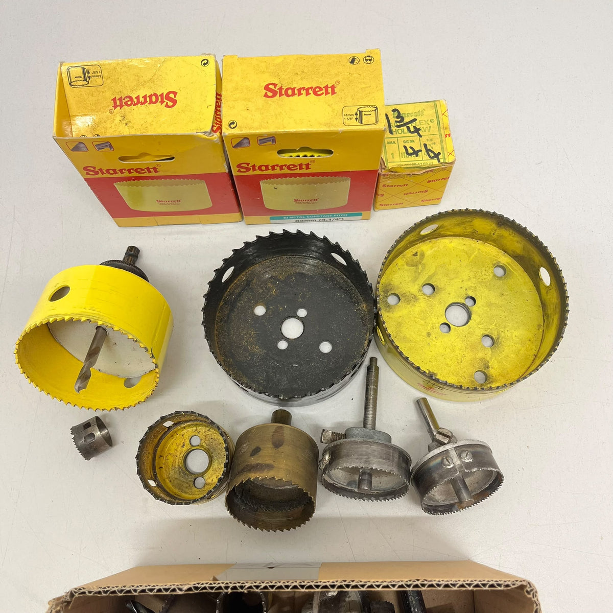 
                  
                    Job Lot of Hole Saws, Arbors and Cutting Attachments
                  
                