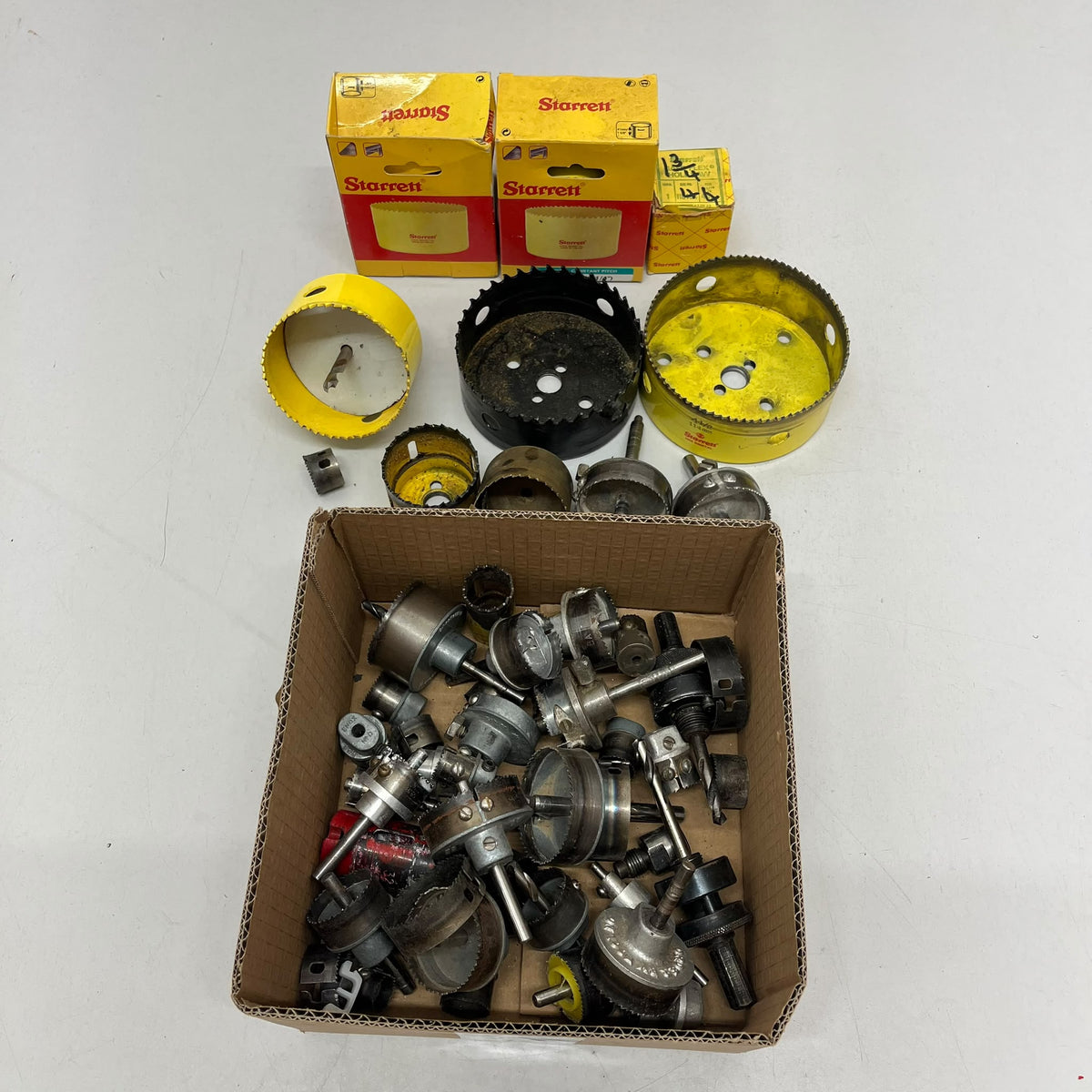 
                  
                    Job Lot of Hole Saws, Arbors and Cutting Attachments
                  
                