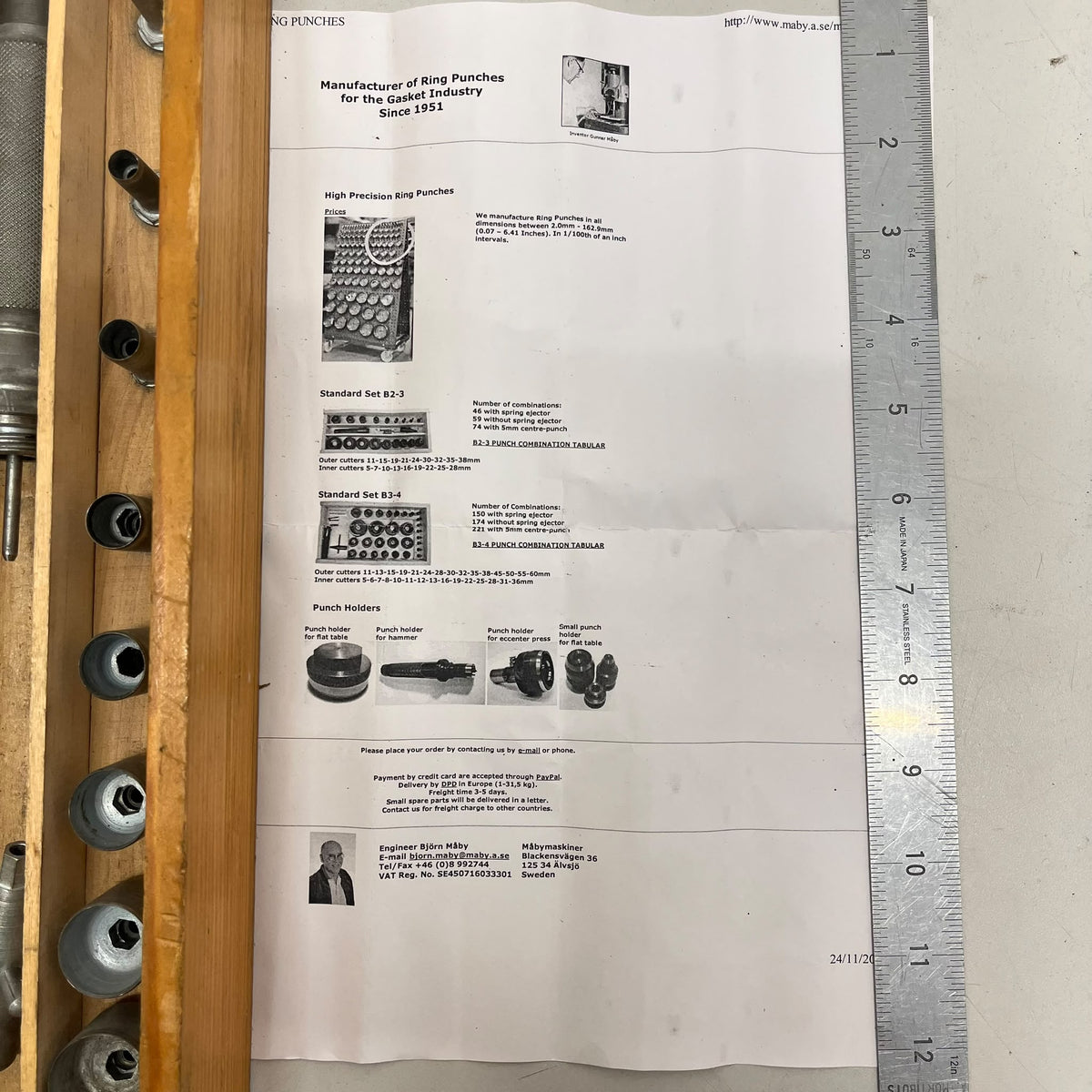 
                  
                    Gasket Ring Punch Set
                  
                