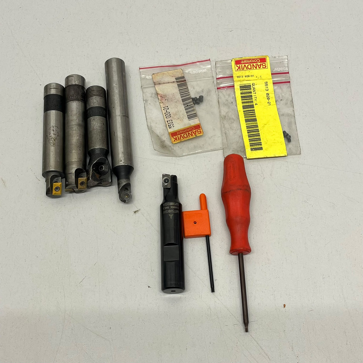 
                  
                    Assorted Indexable Cutting Tools & Boring Bars
                  
                