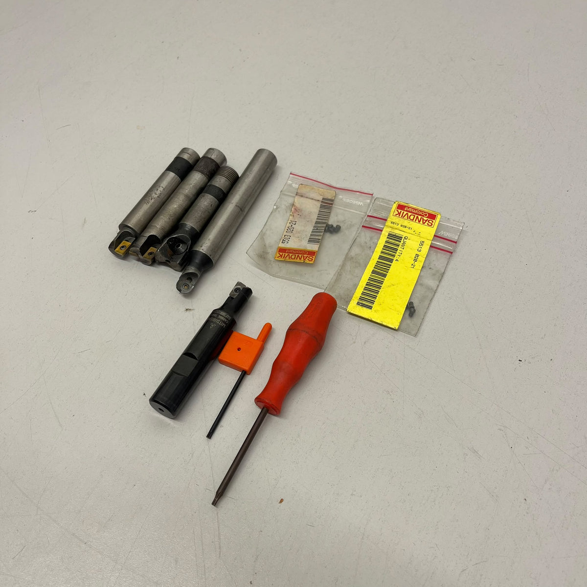 
                  
                    Assorted Indexable Cutting Tools & Boring Bars
                  
                