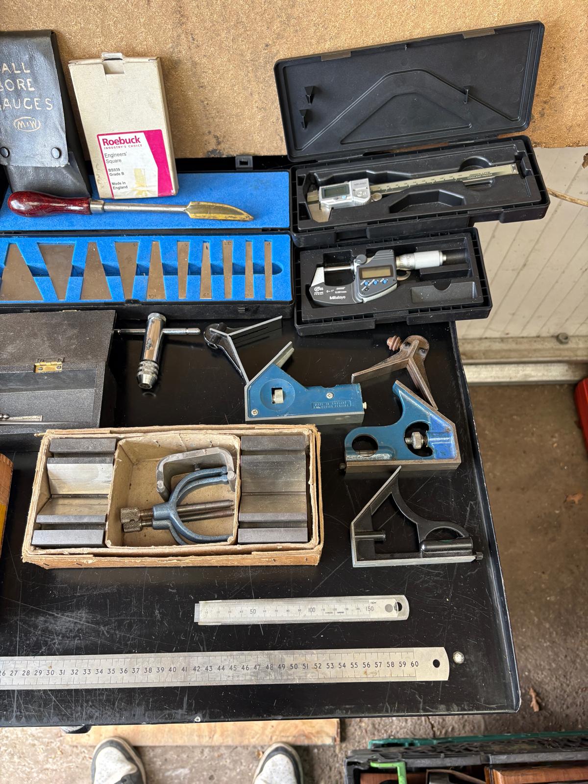
                  
                    MITUTOYO VERNIERS / MICROMETRES / V BLOCKS &amp; MISC WORKSHOP INSPECTION TOOLS
                  
                