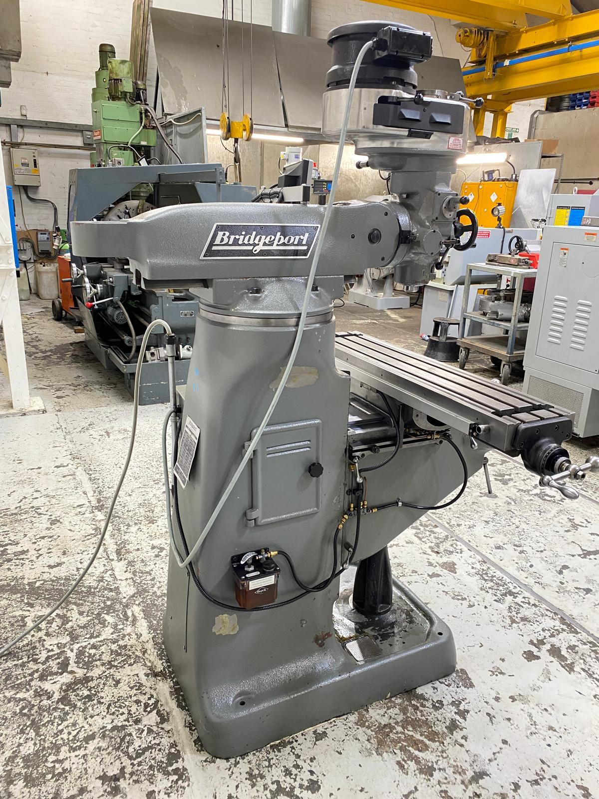 
                  
                    Bridgeport BRJ Turret Milling Machine
                  
                