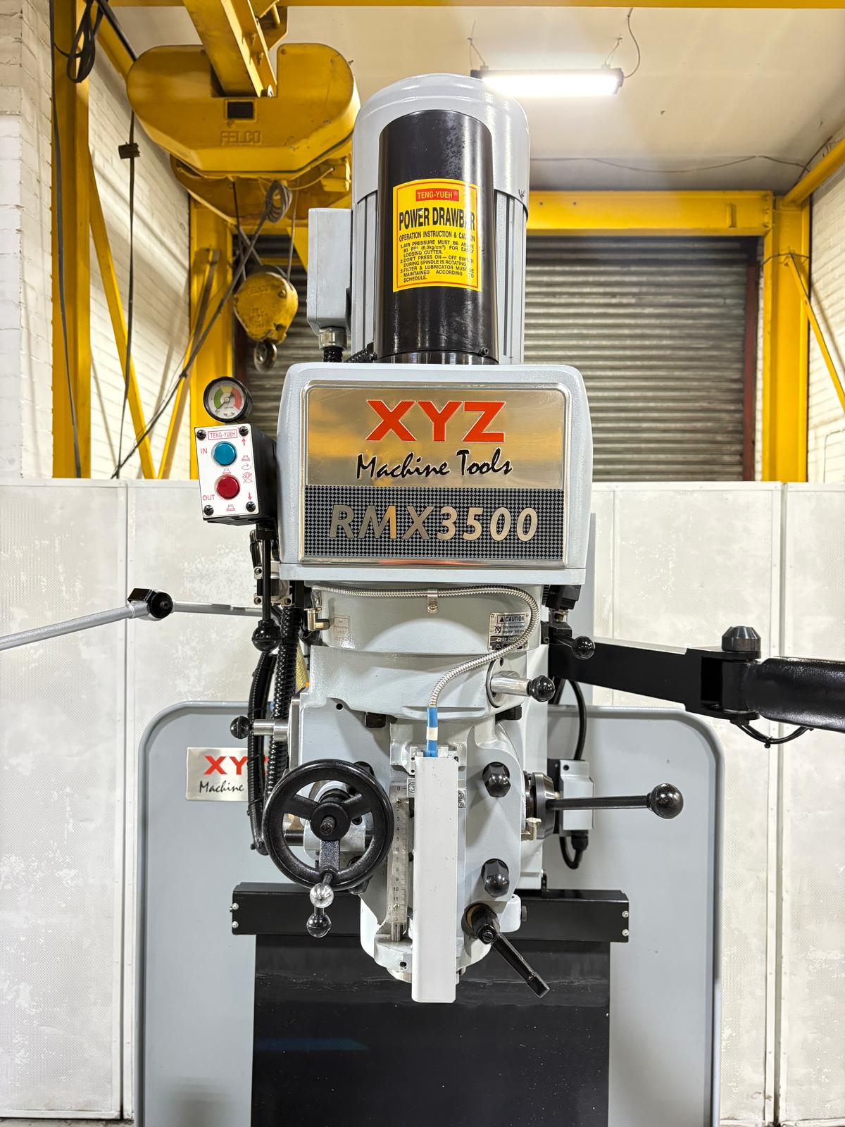 
                  
                    XYZ RMX 3500 3 Axis CNC Bed Milling Machine
                  
                