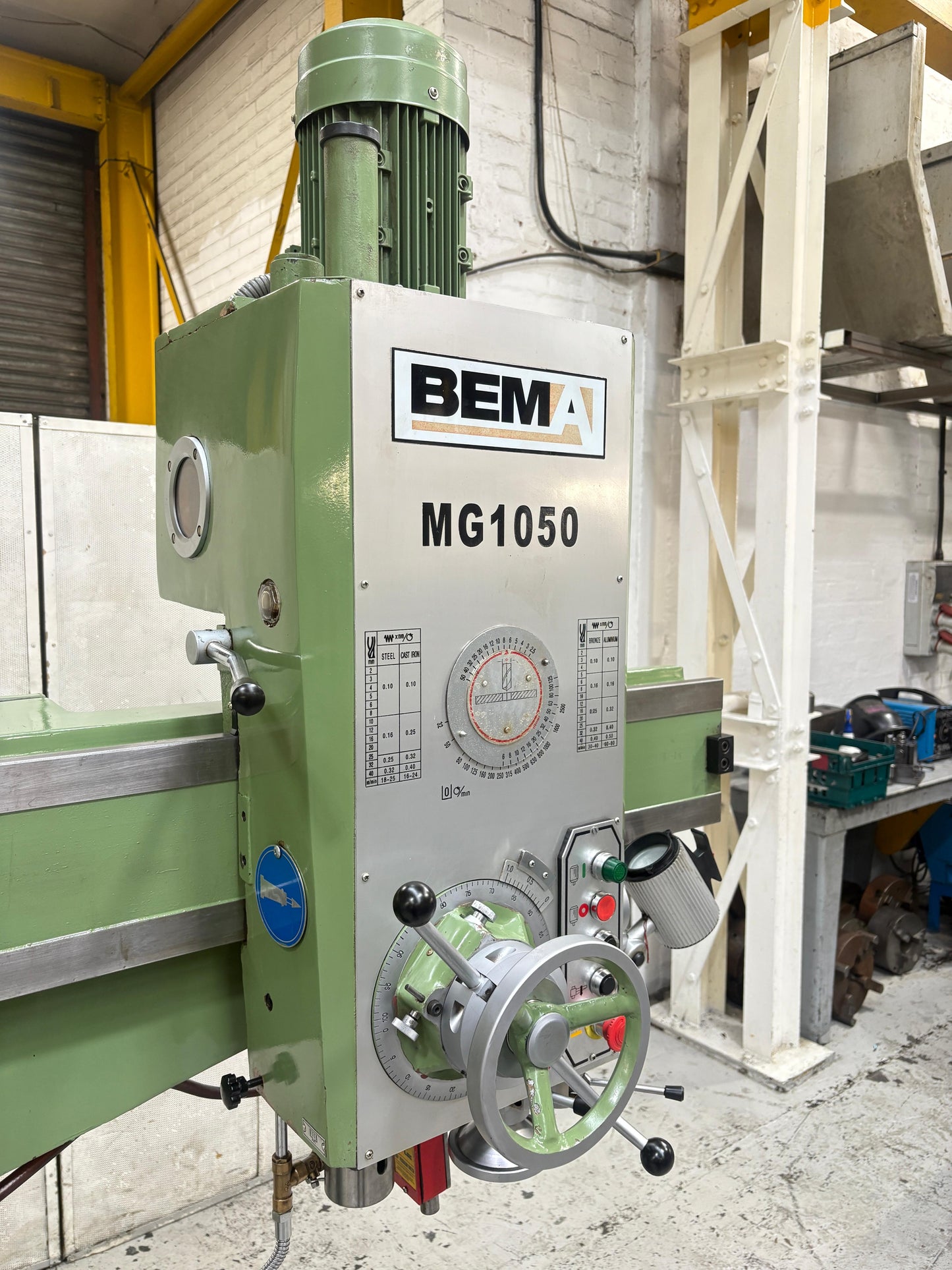 
                  
                    BEMA MG1050 Radial Arm Drilling Machine
                  
                