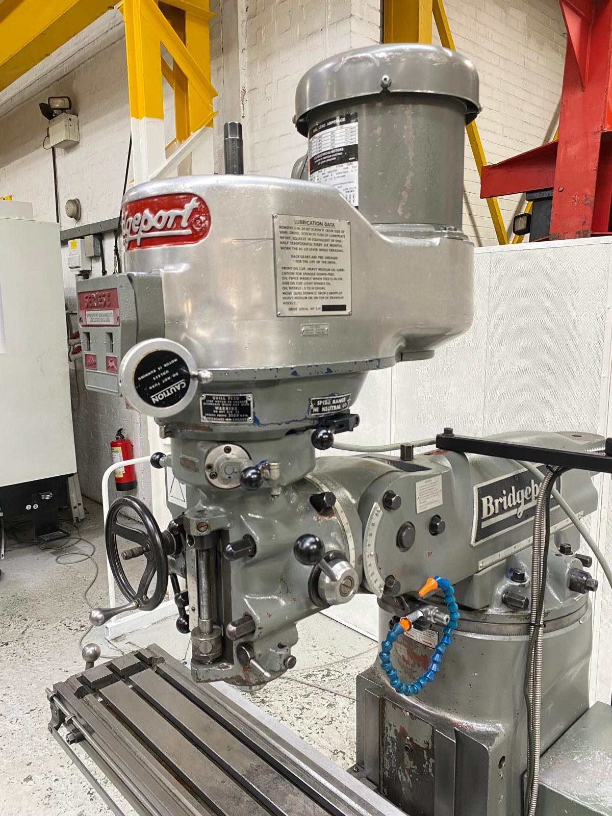 
                  
                    Bridgeport BR2J2 Turret Milling Machine Ex College As New Condition.
                  
                