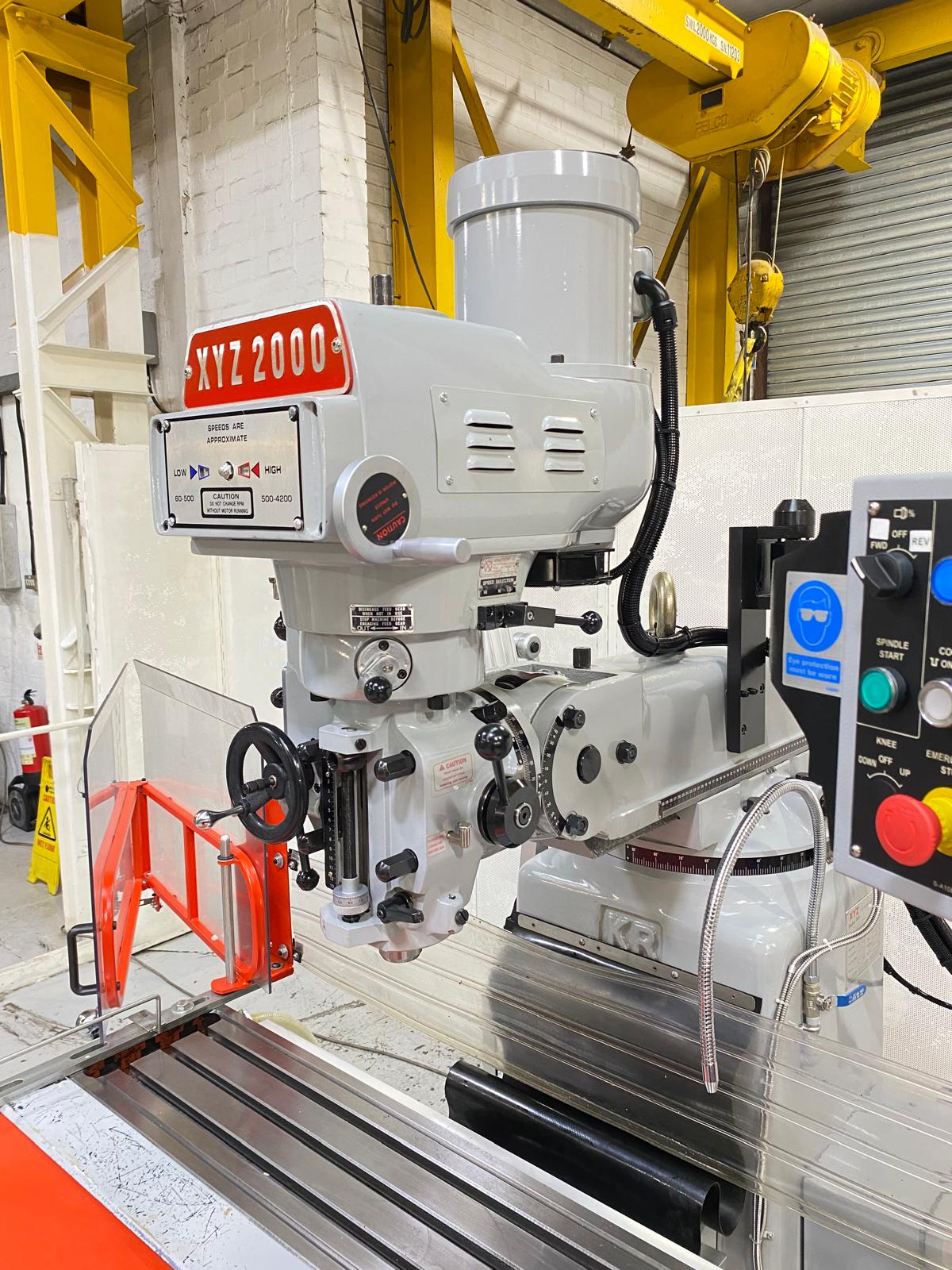 
                  
                    XYZ 2000 Turret Milling Machine (Ex College Superb Condition)
                  
                