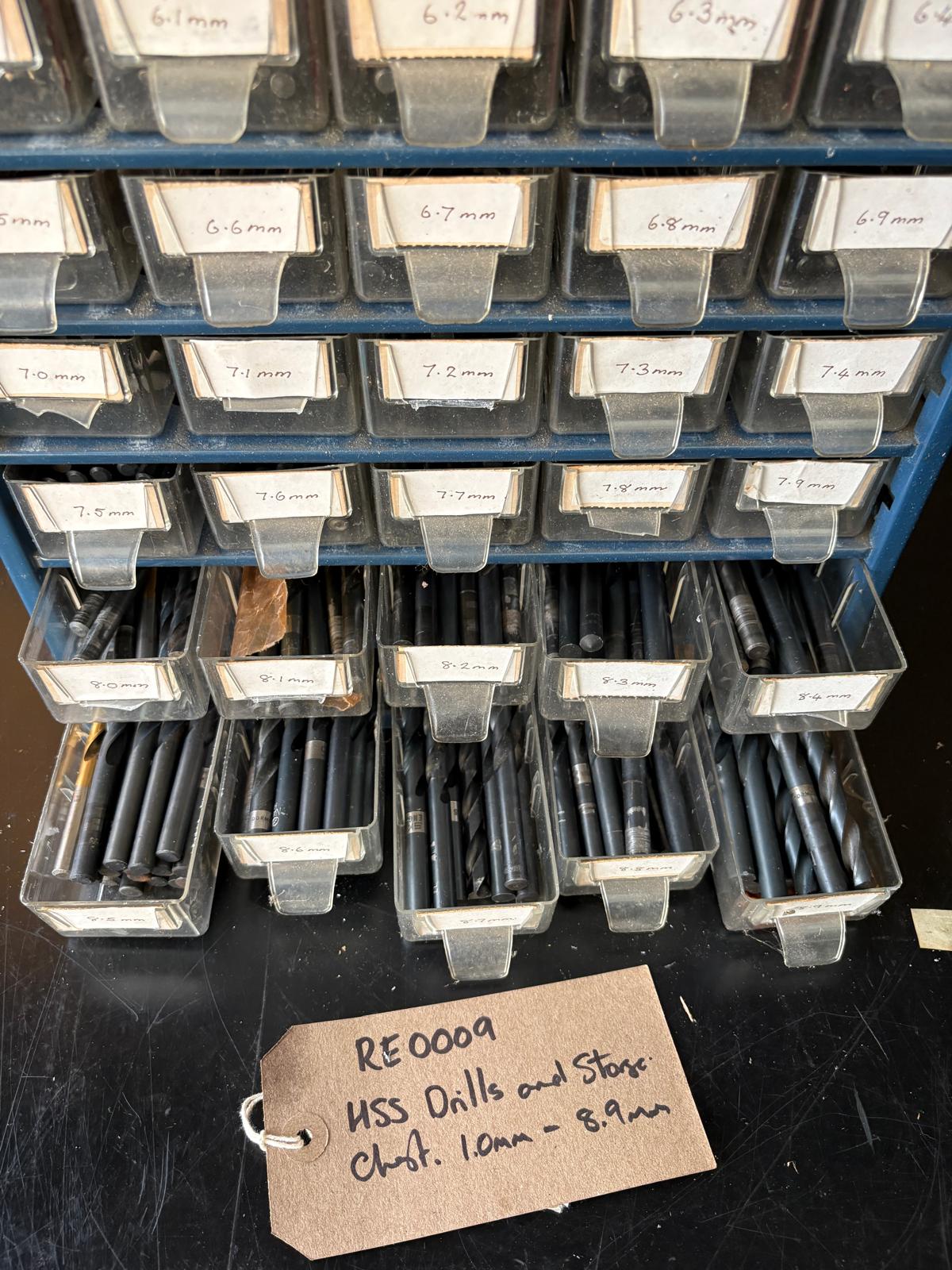 
                  
                    HSS DRILL RACK &amp; CONTENTS 1 - 8.9MM DRILLS
                  
                