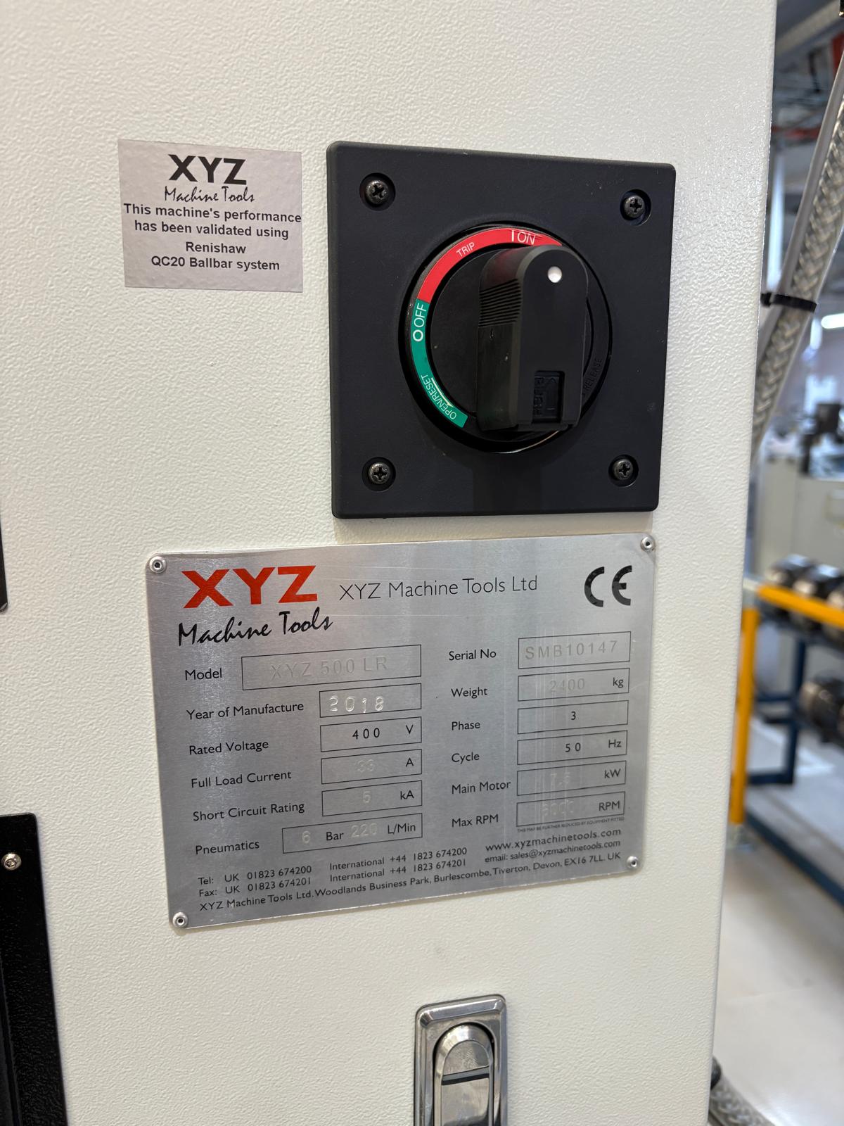 
                  
                    XYZ 500 LR Vertical Machining Centre (2018) *POA*
                  
                